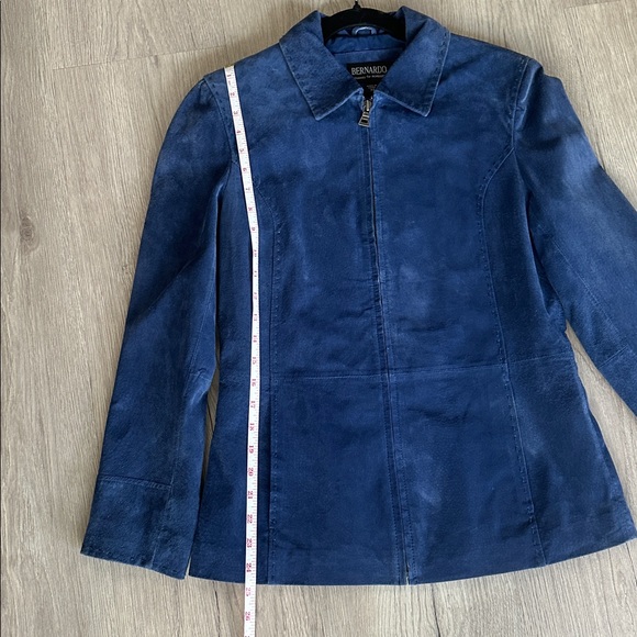 Bernardo Suede Leather Jacket - Picture 6 of 6